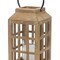 Edge Collections-6.75" x 17"-Brown-Timeless Decorative Lantern for Centerpieces and Mantles-1 pcs